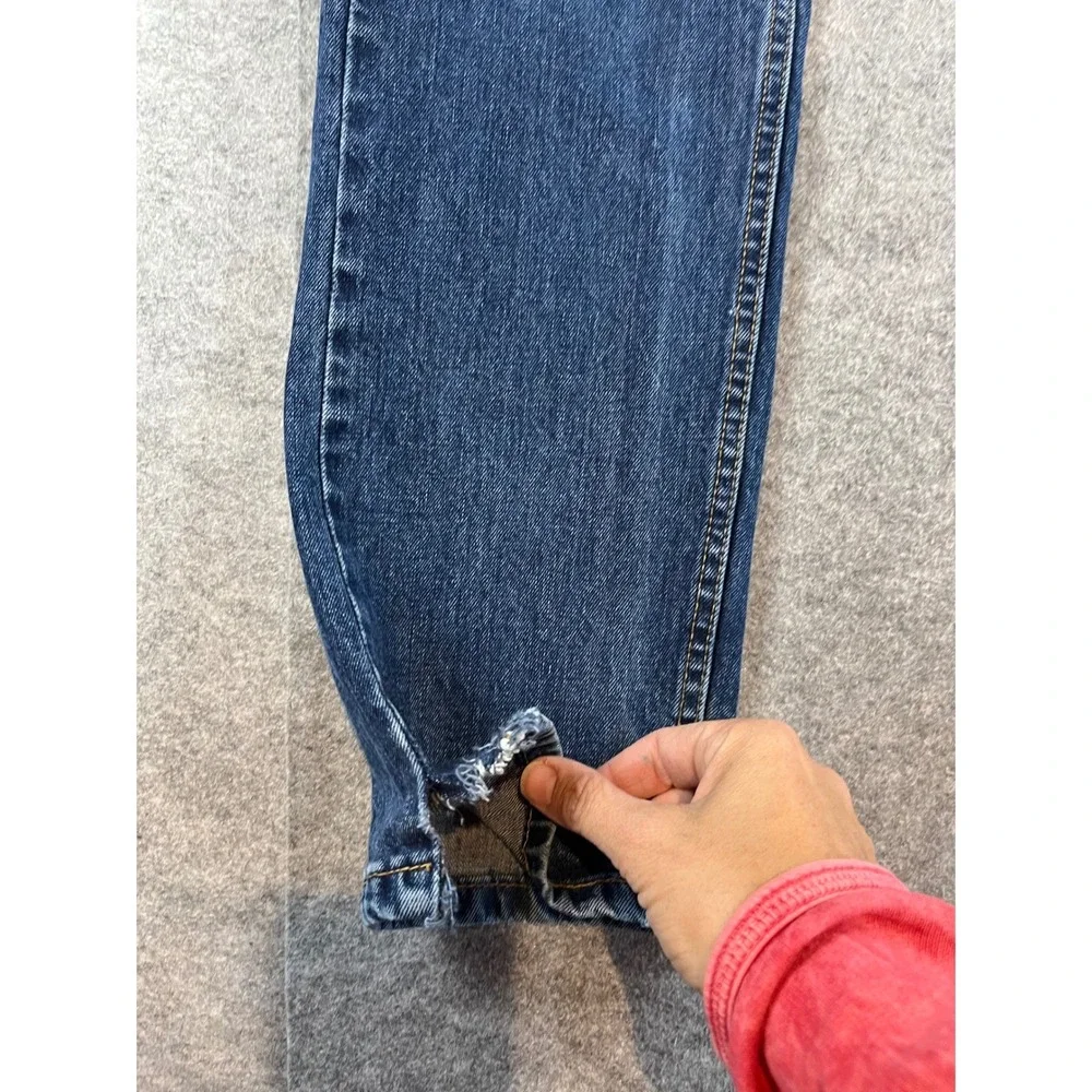Levi's Mens 505 Regular Fit Blue Denim Straight Leg Jeans W29 L32 Casual Classic